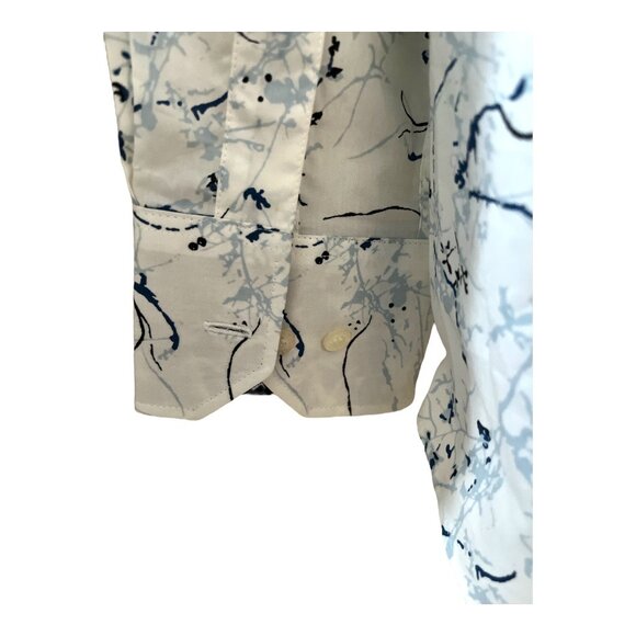Murano Men’s Long Sleeve Button Down Shirt – Size L – Abstract Floral Print – Mo - Picture 7 of 8